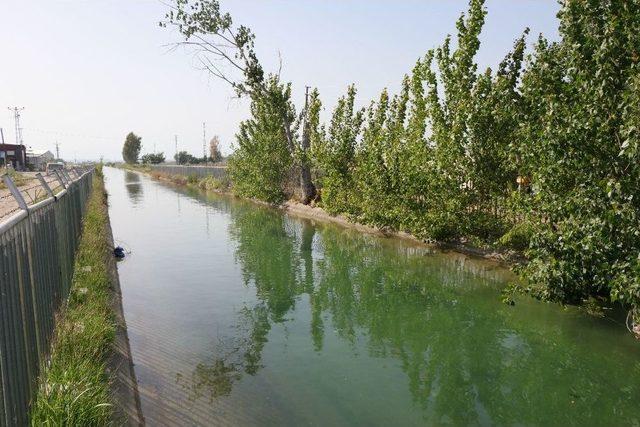 Sulama Kanalına Düşen Genci Suni Teneffüsle Kurtardı