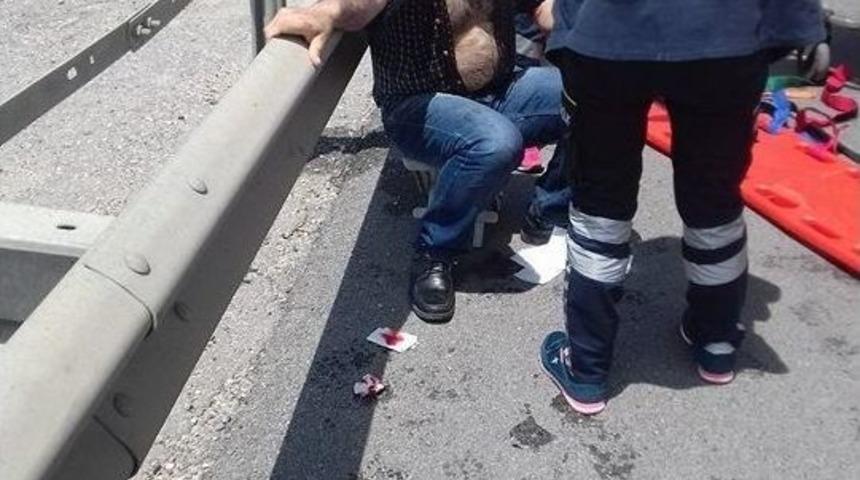 Antalya&rsquo;da Kaza: 1 Yaralı