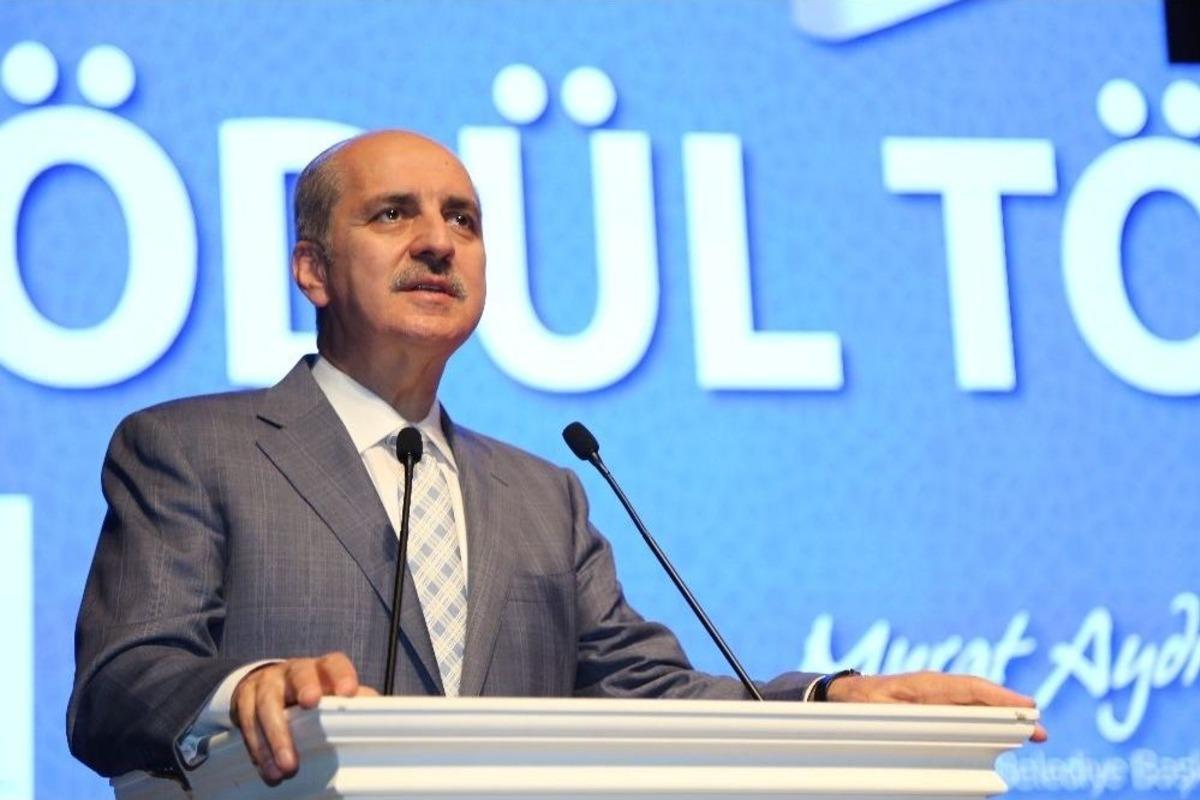 Başbakan Yardımcısı Kurtulmuş, Kitap Okuma Yarışması Birincilerine &Ouml;d&uuml;llerini Verdi