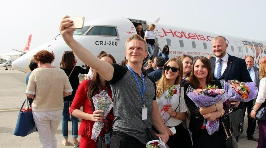 Rusya&rsquo;dan Samsun&rsquo;a U&ccedil;uşlar Başladı