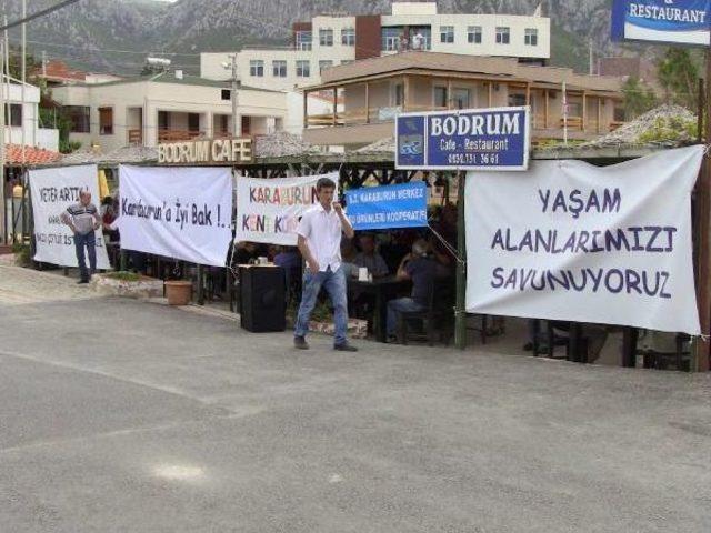 Karaburun'da Balık Çiftliği Eylemi