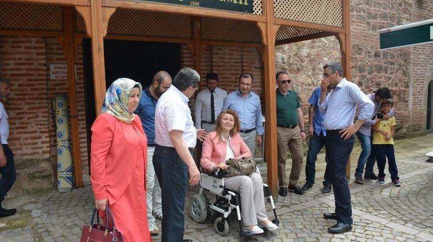 Valide-i Ali Osman Hayme Ana’nın İzinde Projesi’nde Bursa’dan Yola Çıkan Grup Bilecik’e Geldi