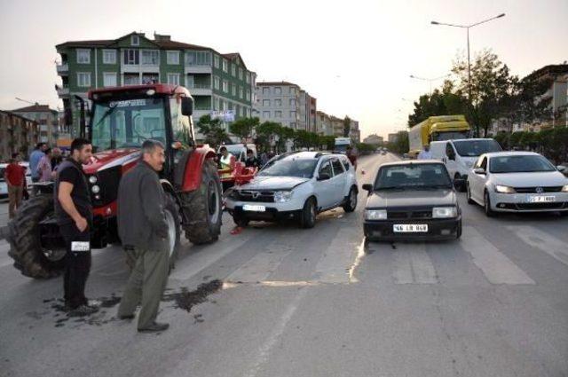 Sorgun'da Zincirleme Kaza: 8 Yaralı