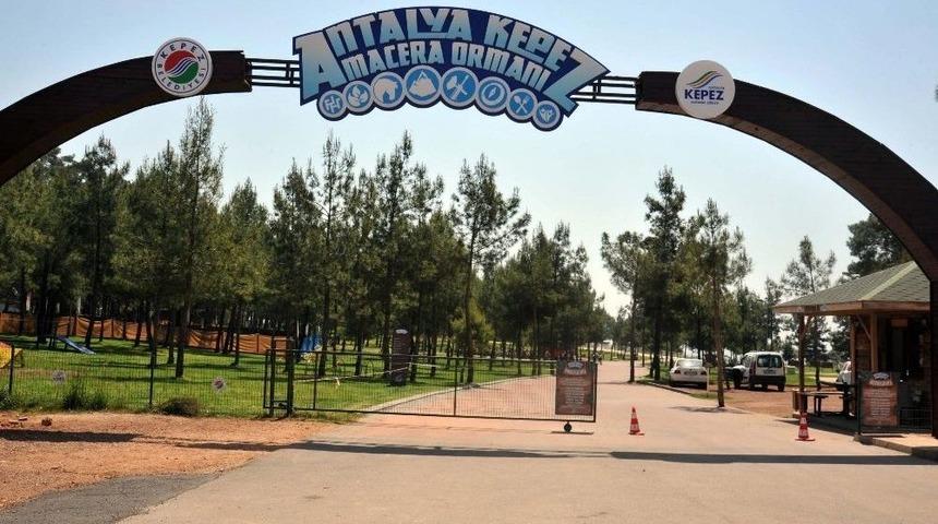 Kepezli &Ccedil;ocuklardan Macera Parkına Yoğun İlgi