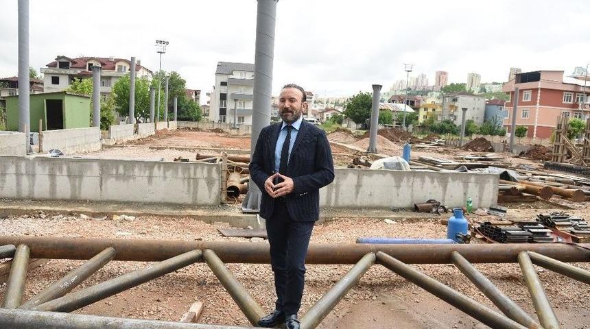 Alikahya&rsquo;da Kapalı Pazar &Ccedil;alışmaları S&uuml;r&uuml;yor