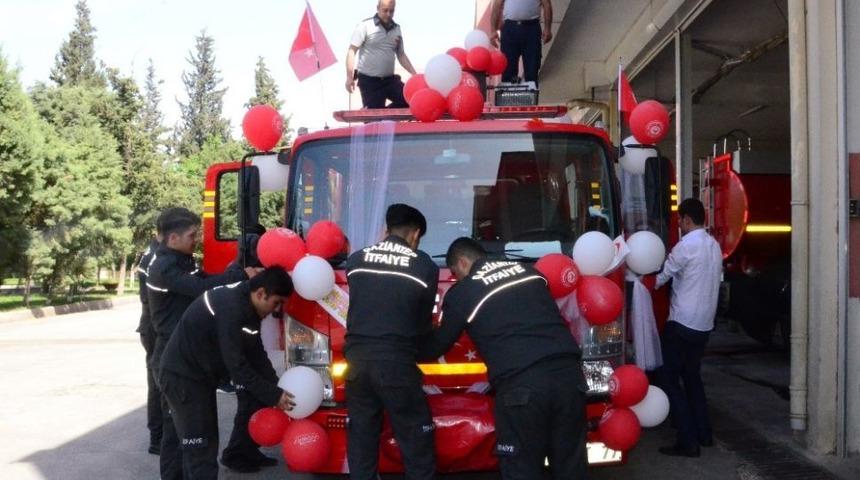 İtfaiye Aracı Gelin Arabası Oldu