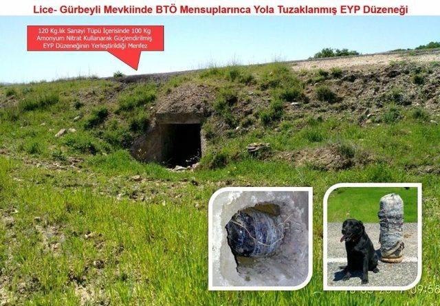 Diyarbakır&rsquo;da Ter&ouml;ristlerce Tuzaklanmış Eyp&rsquo;ler İmha Edildi 1