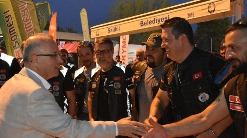 Başkan Kayda, Motosiklet Festivaline Katıldı