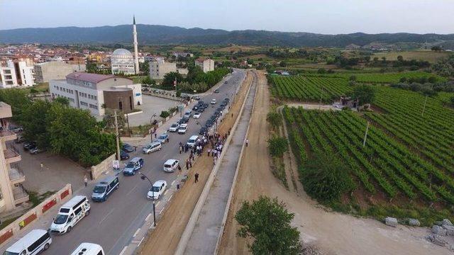 Girne Caddesi’nde Dere Taşkınları Önleniyor