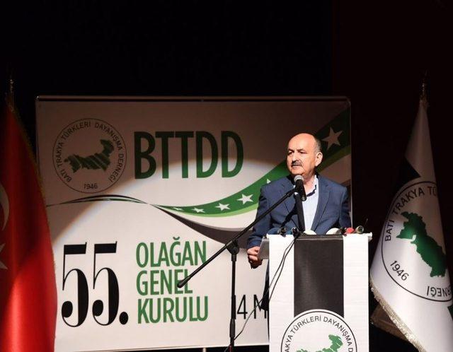 Bakan Mehmet Müezzinoğlu, Bttdd Genel Kuruluna Katıldı