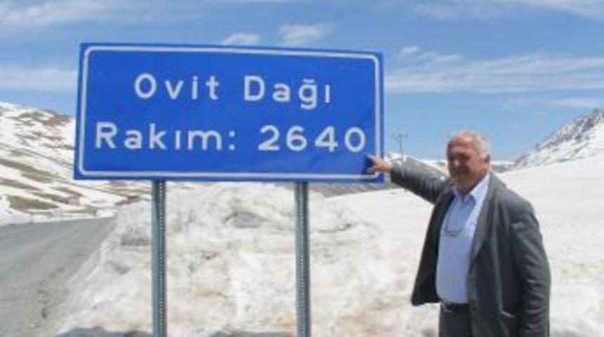 Ovit Kış Sporları Merkezi Olma Yolunda Hızla İlerliyor