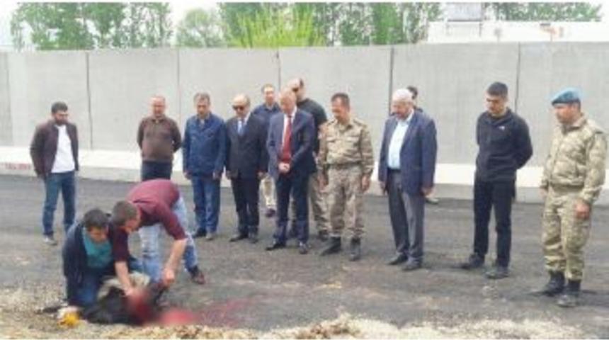 Yeni G&uuml;venlik Noktası İ&ccedil;in Kurban Kesildi