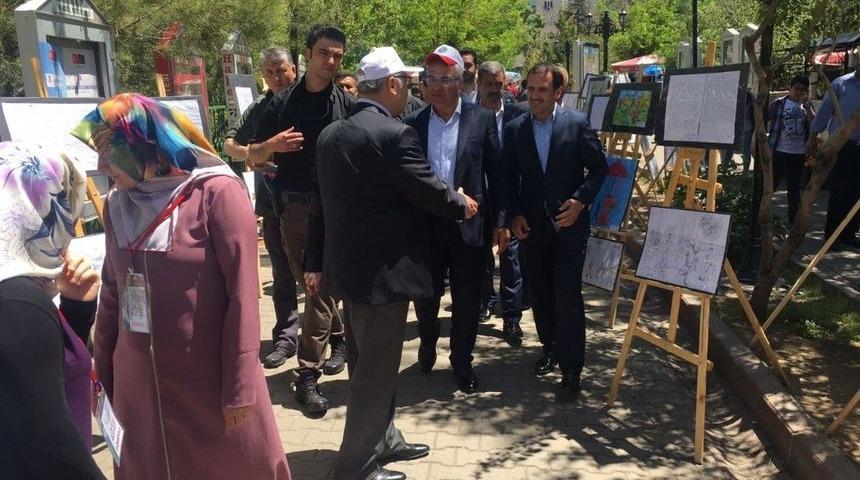 Bing&ouml;l&rsquo;de Dereceye Giren Eserler Sergilendi