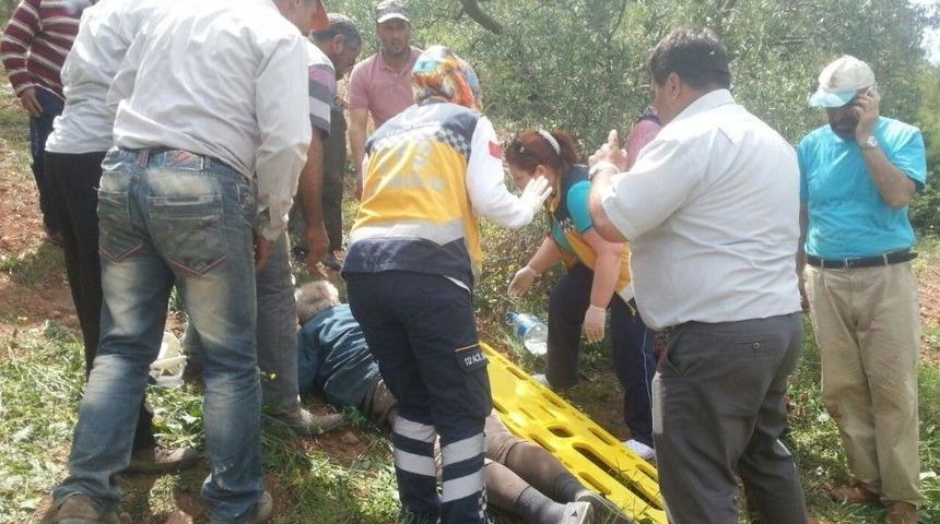 Osmaneli&rsquo;de Trakt&ouml;r Devrildi: 1 Yaralı