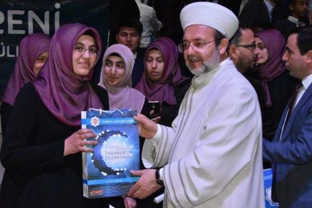 Diyanet İşleri Başkanı: 140 Karakterlik Lüzumsuz Söz, Ifade, Yazılardan Uzak Durun(2)