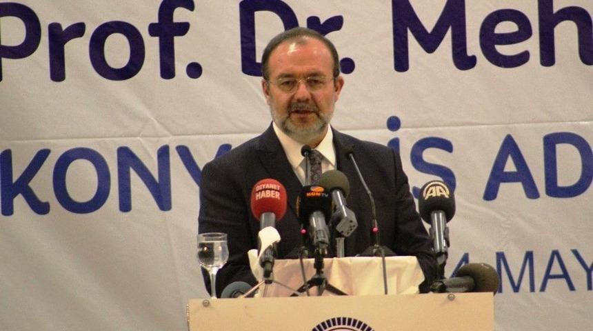 Diyanet İşleri Başkanı Mehmet G&ouml;rmez Konya&rsquo;da İş Adamlarıyla Buluştu