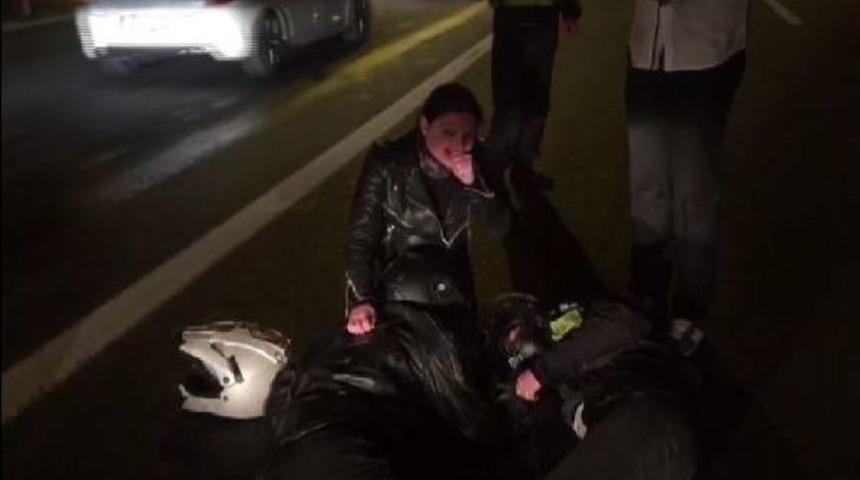 Tem Otoyolu'nda Kaza: 2 Yaralı