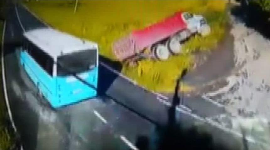 (&ouml;zel Haber) &Ccedil;atalca&rsquo;da Facianın Eşiğinden D&ouml;n&uuml;ld&uuml;ğ&uuml; An Kamerada