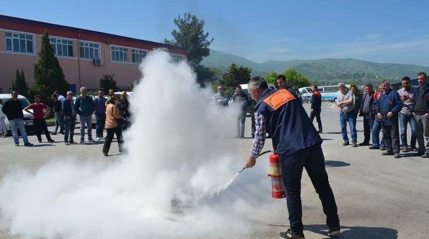 B&uuml;y&uuml;kşehir Belediyesi Personeline Sivil Savunma Eğitimi