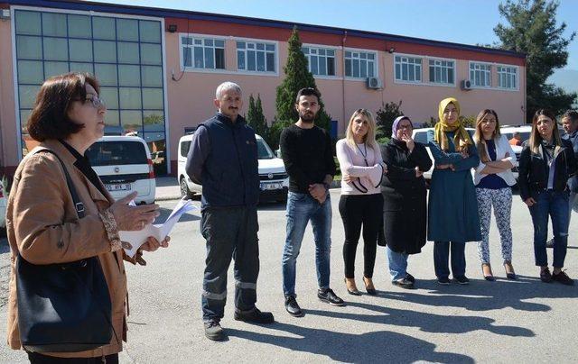 Büyükşehir Belediyesi Personeline Sivil Savunma Eğitimi