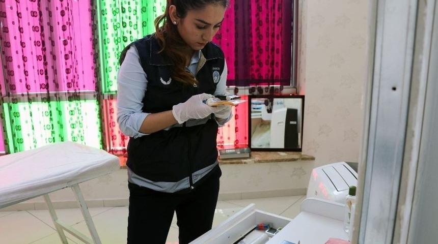 Zabıtadan G&uuml;zellik Salonları Denetimi