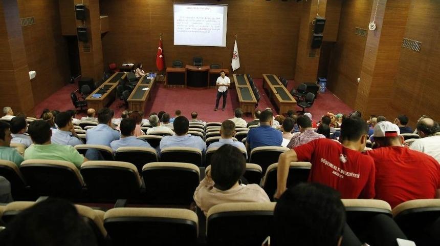 D&ouml;şemealtı Belediyesi Personeline "iş Sağlığı Ve G&uuml;venliği Eğitimi"