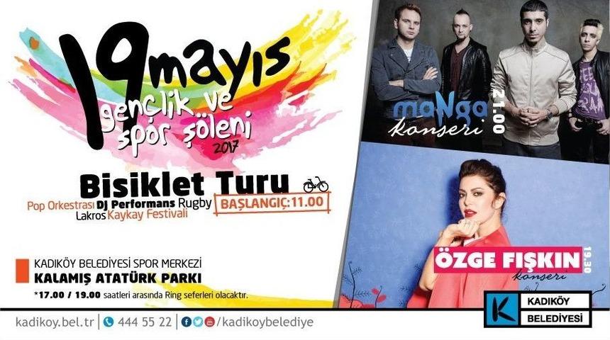 Kadık&ouml;y&rsquo;de 19 Mayıs Coşkusu