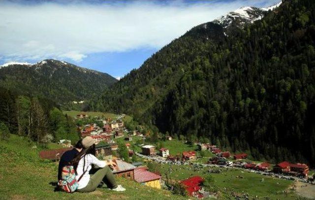 Fırtına Vadisi Ve Ayder Yaylası'na Turist Akını