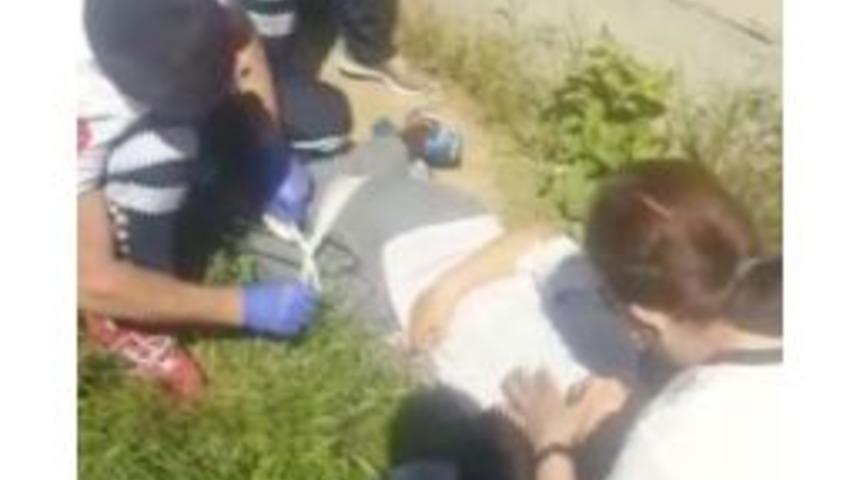 &Ouml;ğrencinin Ayağına Demir Parmaklık Saplandı