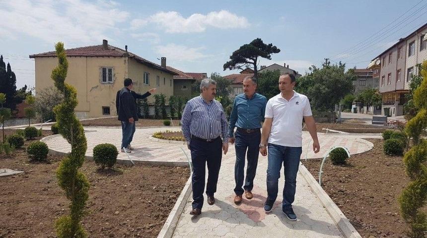 Başkan Baran, Kirazlıyalı&rsquo;da &Ccedil;alışmaları İnceledi