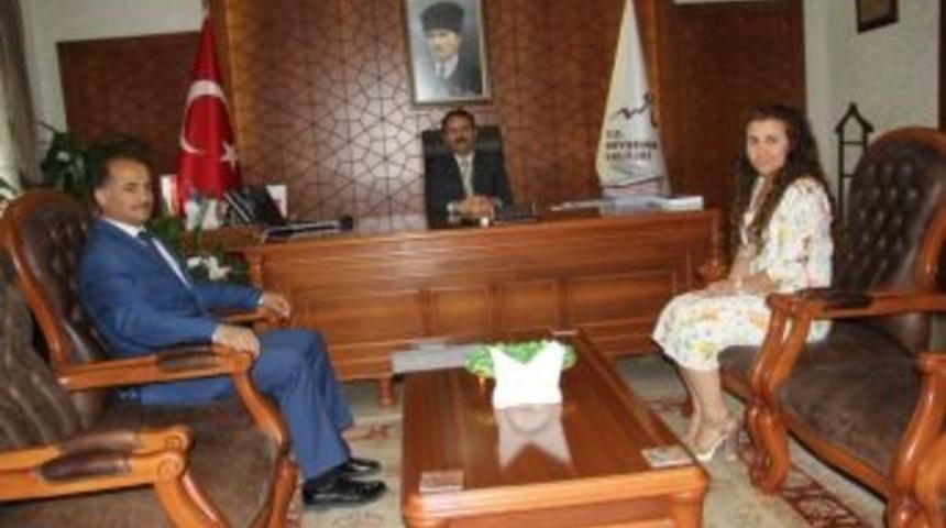 Sgk Haftası Nedeniyle Vali Aktaş&rsquo;a Ziyaret