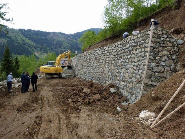 Trabzon’da Yeşilyol Projesi Kapsamında 3 Ayrı Yayla Yolunda Çalışmalara Başlandı