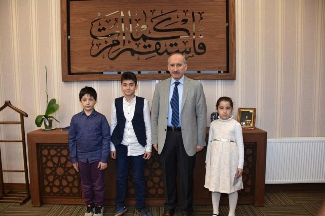 Kocasinan Akademi&rsquo;nin K&uuml;&ccedil;&uuml;kleri Kayseri Protokol&uuml; İle R&ouml;portaj Yaptı