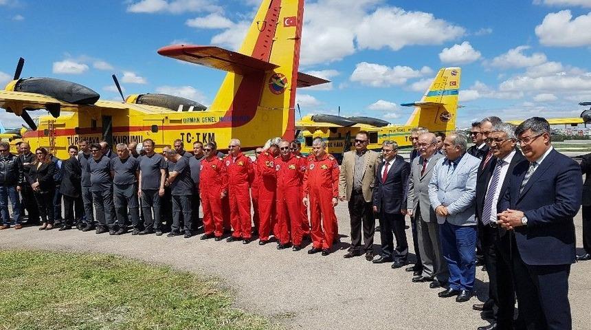 "ateş Kuşları" 4 Yangın B&ouml;lgesine Uğurlandı