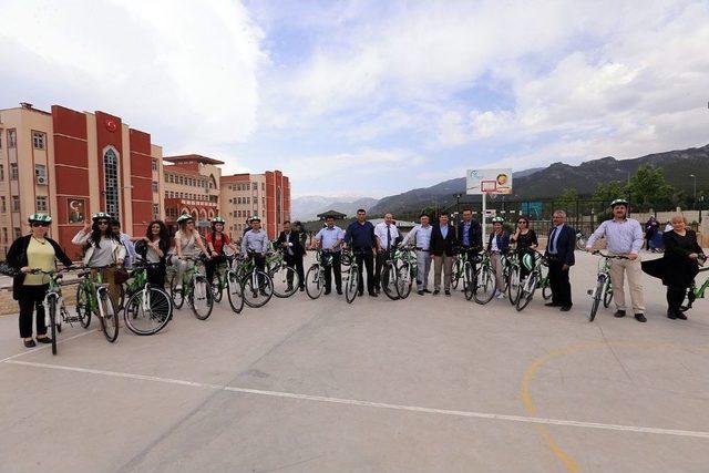 Merkezefendi Belediyesi’nden Öğretmenlere Bisiklet Hediyesi 2