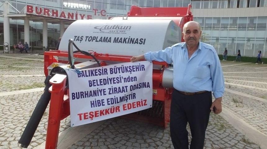 Burhaniyeli Çiftçileri, Başkan Uğur Sevindirdi