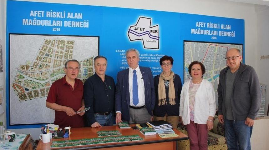 İnşaat M&uuml;hendisleri Odası&rsquo;ndan Afet-der&rsquo;e Ziyaret