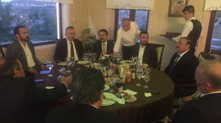 Vali Aktaş, G&ouml;rbir İle Yemekte Bir Araya Geldi