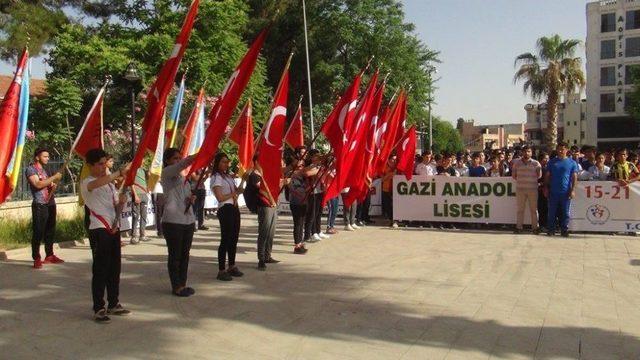 Nusaybin’de Gençlik Yürüyüşü Yapıldı