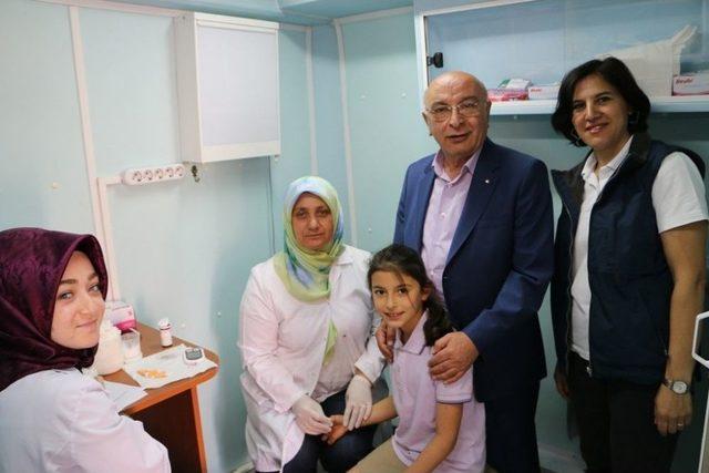 Kartal Belediyesi&rsquo;nden &Ouml;ğrencilere Sağlık Taraması 1