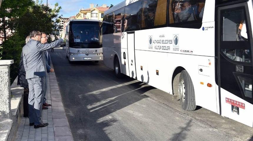 Altındağ Belediyesinin K&uuml;lt&uuml;r Gezileri Aralıksız S&uuml;r&uuml;yor