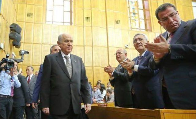 Bahçeli: Cumhurbaşkanı, Abd'ye Gitmekle Isabetli Bir Karar Almıştır; Mhp De Yanındadır / Fotoğraflar