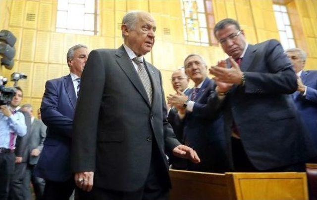 Bahçeli: Cumhurbaşkanı, Abd'ye Gitmekle Isabetli Bir Karar Almıştır; Mhp De Yanındadır / Fotoğraflar