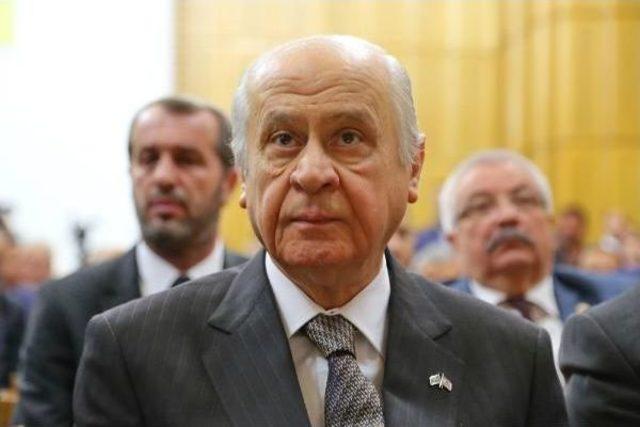 Bahçeli: Cumhurbaşkanı, Abd'ye Gitmekle Isabetli Bir Karar Almıştır; Mhp De Yanındadır / Fotoğraflar