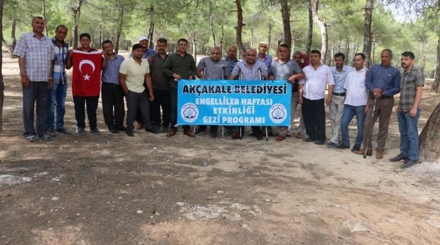 Ak&ccedil;akale&rsquo;deki Engelliler, Gaziantep&rsquo;i Gezdi