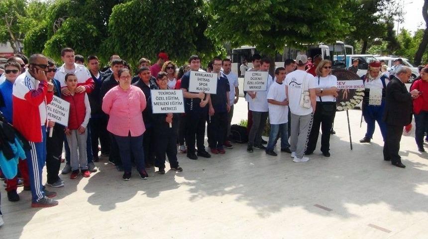 Tekirdağ&rsquo;da &lsquo;6. Zihin Engelliler Spor Şenliği&rsquo; D&uuml;zenlendi