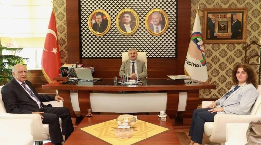 Başkan Baran&rsquo;a Veda Ziyareti