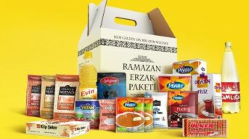 Ramazan Erzak Paketleri Raflarda Yerini Aldı