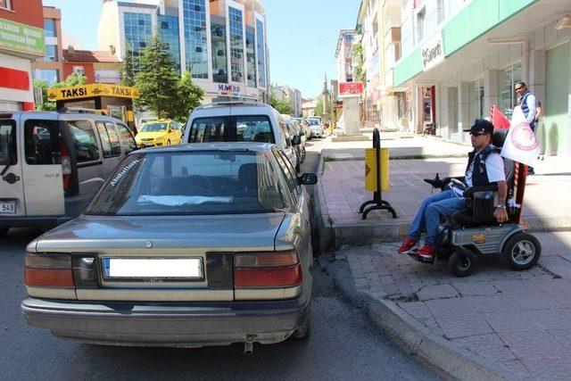 Seydişehir’de Doğuştan Engelli Çocuk Geçici Fahri Zabıta Oldu