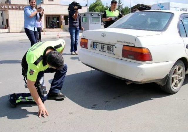 Araçlardaki Standart Dışı Aksesuarlar Imha Edildi